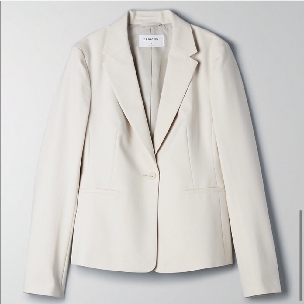 Aritzia Babaton Aria single-buttoned blazer